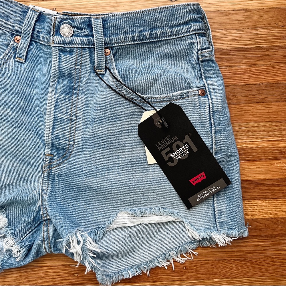 NWT Levi’s 501 Original Shorts sz 26 - Picture 3 of 3